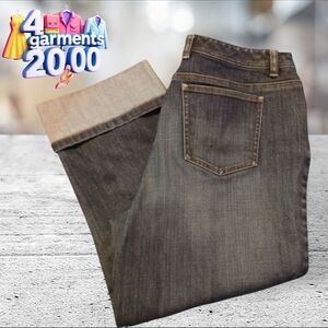 Talbots cropped jeans size 14